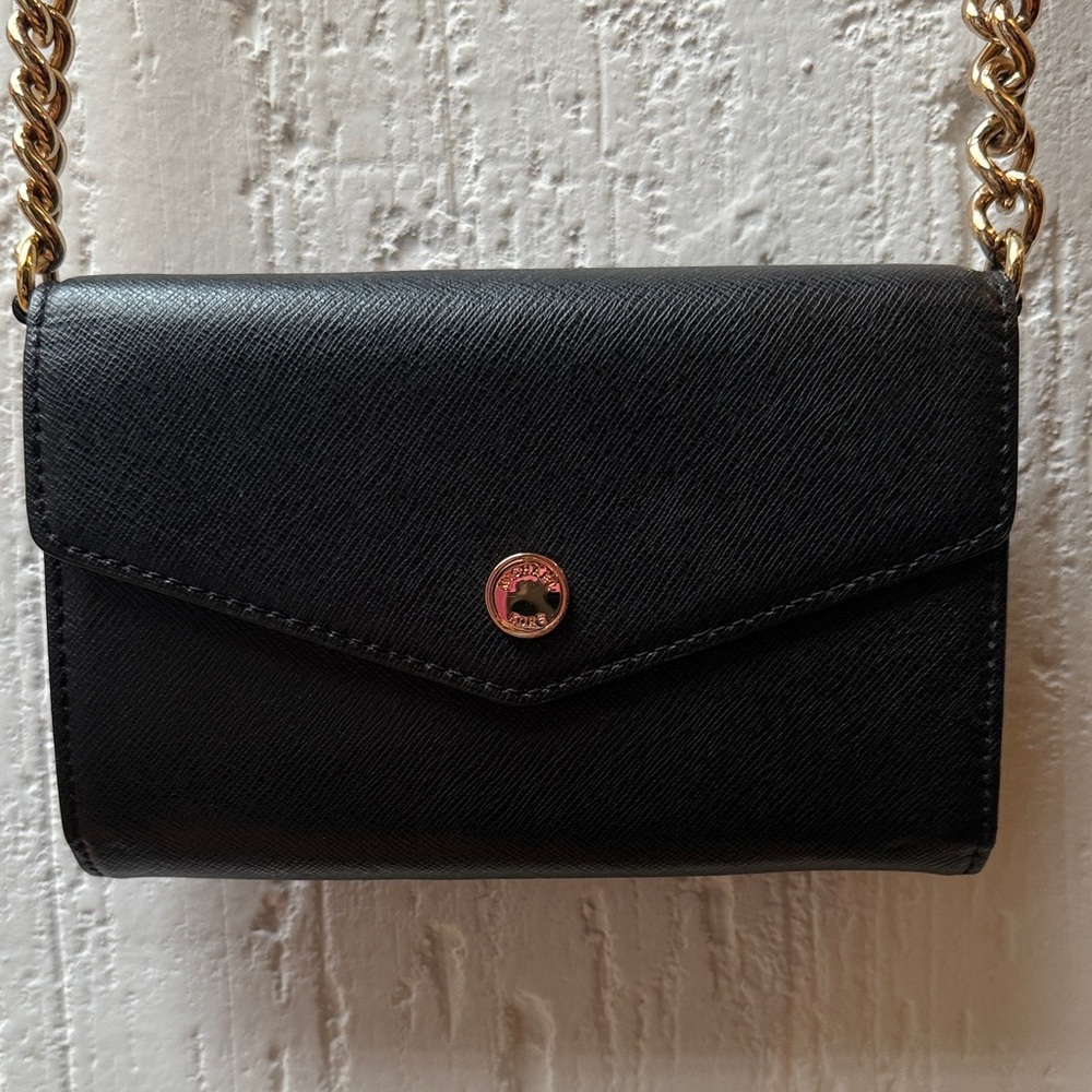Michael Kors Black Wallet on Chain